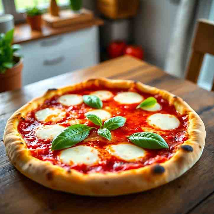 Neapolitan Pizza at Home Margherita Recipe